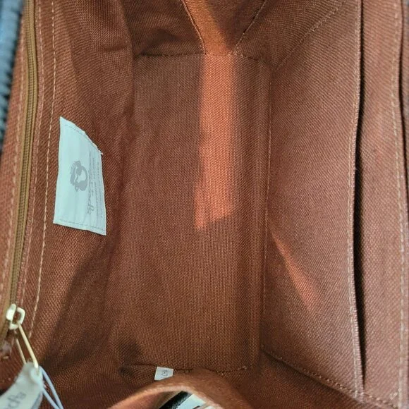 Spartina 449 Rattan Box Bag – Black – NWT - Picture 7 of 8